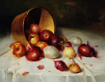 onions painting